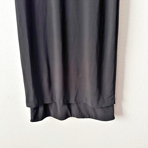 WHBM Reversible Sleeveless Midi Sheath‎ Scarf Print Dress women's size medium - Picture 11 of 14